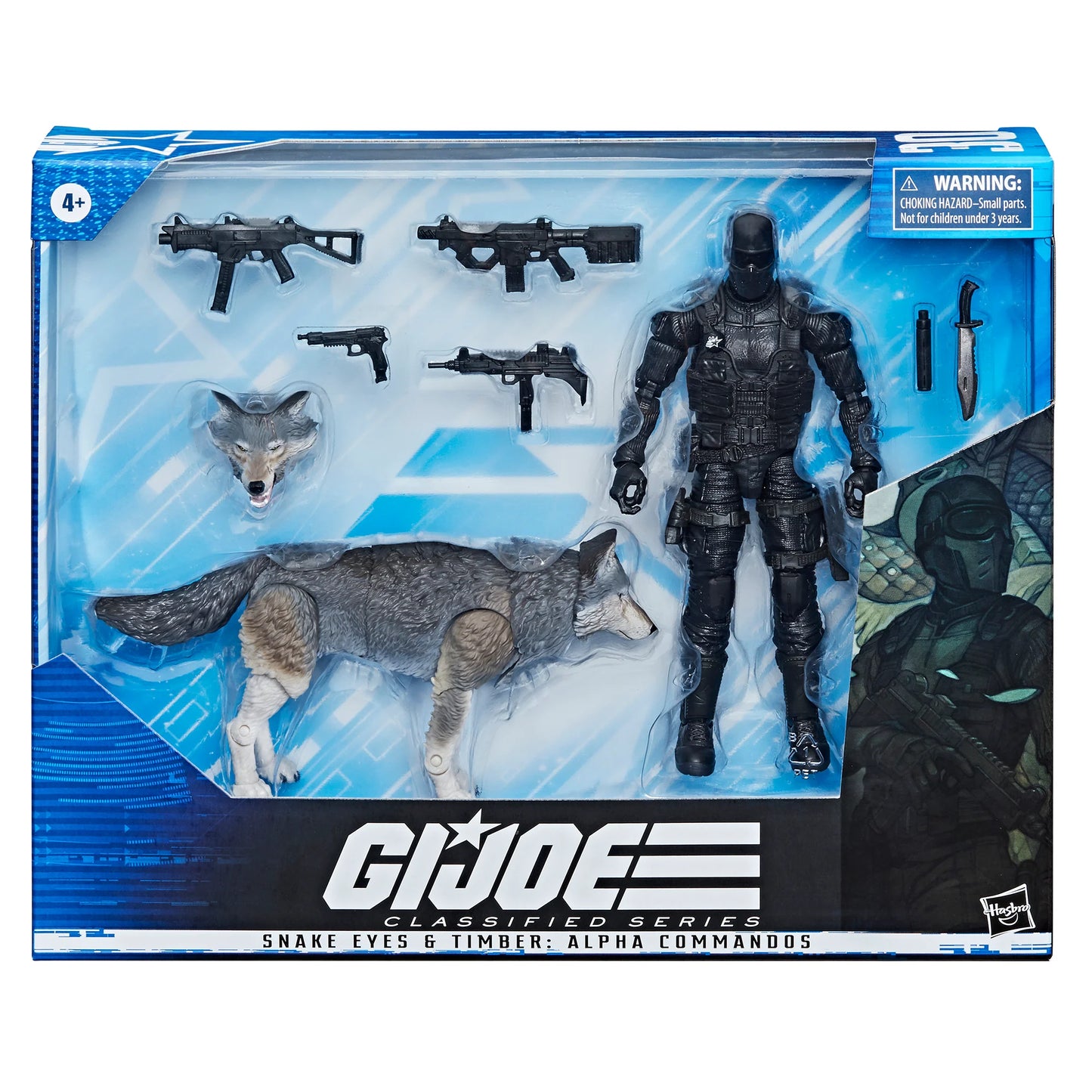 Hasbro - G.I. Joe Classified Series Snake Eyes & Timber: Alpha Commandos Action Figures