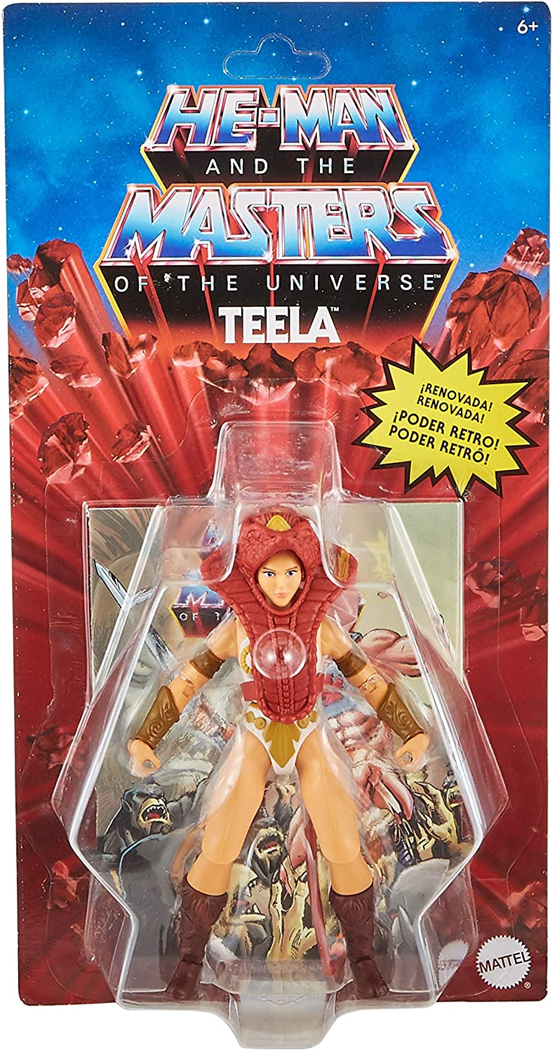 Mattel - Masters Of The Universe 5 Inch Action Figure Origins Wave 1 - Teela